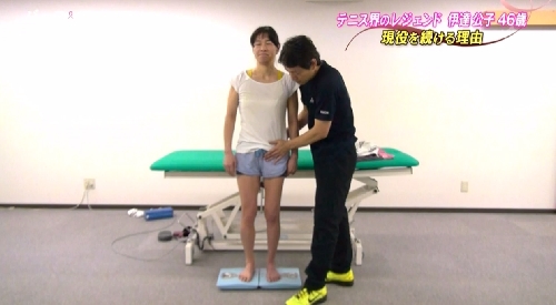 5月14日 TBS「バース・デイ」テニス界のレジェンド伊達公子46歳 現役を続ける理由 筋肉が細くなった左脚は右と比べてこんなにも