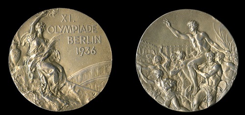 1936年ベルリンオリンピックの金メダル