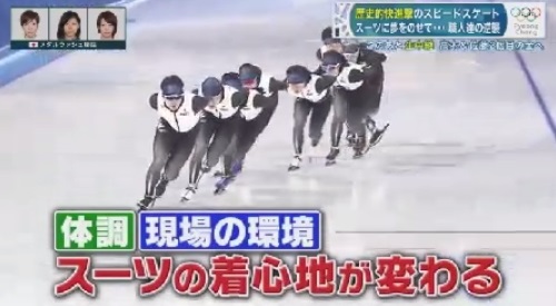 平昌オリンピック スピードスケート 新型スーツの開発秘話 スーツの着心地が変わる