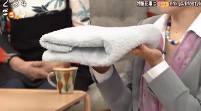 バスタオル枕の作り方 NHK「ごごナマ」