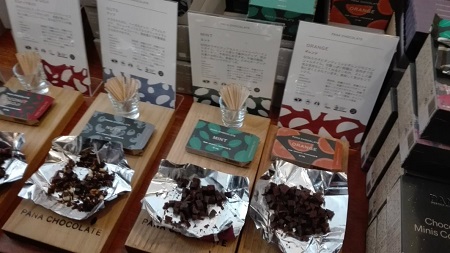 Craft Chocolate Market 2019 The Fleming House 1月19日 pana ミントチョコ