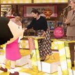 第64回 NHK「チコちゃんに叱られる！」チコちゃんと握手する宮沢りえ。ゴルゴ13じゃないから