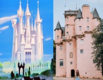 ディズニーのシンデレラ城のモデルと言われているスコットランド・クレイギヴァー城