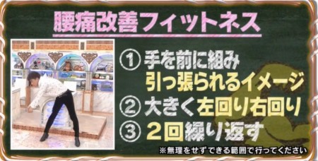 今でしょ講座で紹介された腰痛 肩こり解消 30秒フィットネス のやり方 重要ポイントを補足