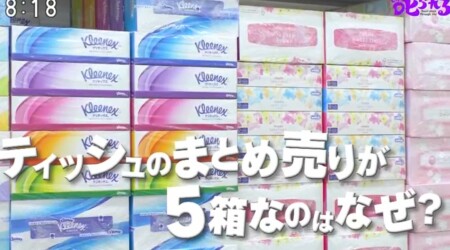 ティッシュはなぜ 5箱セット で売られる 第101回 Nhk チコちゃんに叱られる より