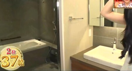 ダレノガレ明美の自宅 洗面所とお風呂