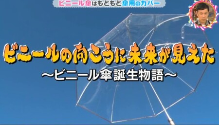 ビニール傘はいつから 作られたきっかけは 日本だけ チコちゃんに叱られる