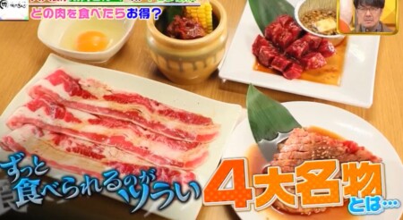 ジョブチューン 焼肉きんぐ食べ放題で一番お得なおすすめ肉メニューで原価が高いのは