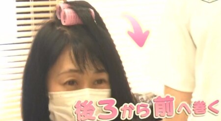NHKあさイチ 女性の薄毛の原因と対策 薄毛専門美容院の髪型テクニック 前髪を作る人はカーラーを使って後ろから前に