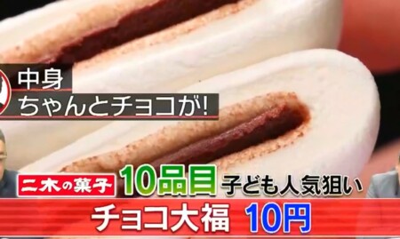 帰れま10 2021 駄菓子ランキングベスト10結果＆話題になったお菓子全品一覧 第5位チョコ大福