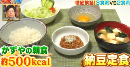 それって実際どうなの課 朝食抜き1日2食と1日3食はどっちが太る ザ たっちダイエット検証結果