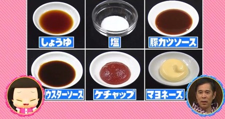 チコちゃんに叱られる 科学的に目玉焼きに合う調味料は ソースvs醤油vs塩の優勝は