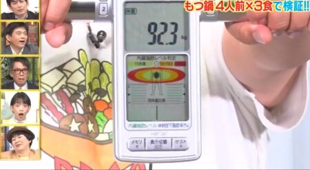 それって実際どうなの課 鍋ダイエットのチャンカワイ検証結果 最終日の体重測定