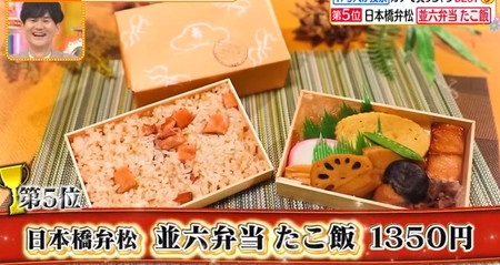 ヒルナンデス 店員がプライベートで買う大丸東京デパ地下弁当 