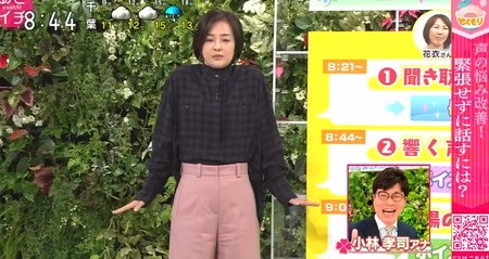 NHKあさイチ 声の悩み改善 緊張せずに話すコツ 小林アナのリラックス法