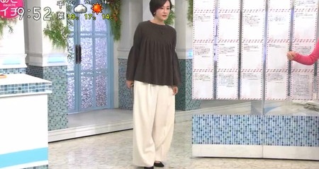 NHKあさイチ 骨格診断の自己診断のやり方 ウェーブタイプ鈴木アナのスタイリング例