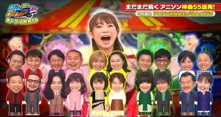ドレミファドン22新春sp しょこたん無双結果まとめ アニソンイントロ曲一覧