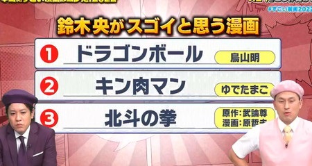 人気漫画家が選ぶ本当にすごい漫画はコレだ22 Tv地上波放送版マイベスト作品一覧