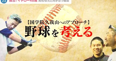 News23 イチローインタビューと高校野球指導の名言 国学院久我山編まとめ