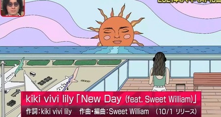 関ジャム 年間ベスト10 2021 ランキング結果まとめ kiki vivi lily New Day (feat. Sweet William)