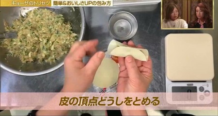 トリセツショー 餃子レシピ一覧 水無しモチモチ餃子 子供でも簡単に包める作り方
