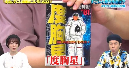 すごい漫画22夏 テレビ放送版紹介作品まとめ 度胸星 愛人 チェンソーマン レベルeなど