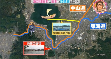 チコちゃん 急がば回れの意味 琵琶湖を通る時に船か橋かの選択