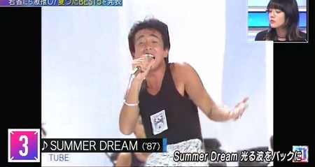 Mステ 夏歌ランキング3位 SUMMER DREAM