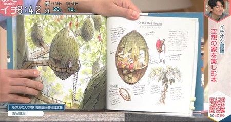 あさイチ 今日の本紹介は家特集 吉田誠治美術設定集 カカオの木のツリーハウス
