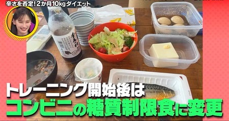 アピールちゃんダイエット 三四郎相田のダイエット方法 コンビニ糖質制限
