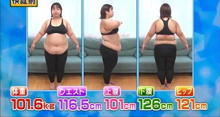 それって実際どうなの課 呼吸法ダイエット 餅田コシヒカリ検証前体重やウエスト