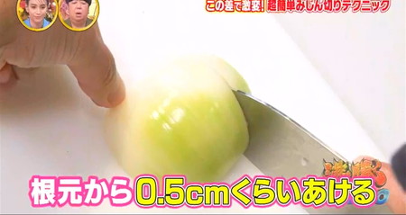 沸騰ワード 志麻さんハンバーグレシピ 玉ねぎみじん切りの0.5cm