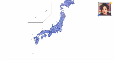 神図解 日本の水害は川だらけだから？川だけ地図