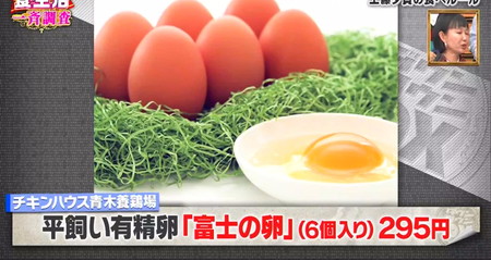 ダウンタウンDX 工藤夕貴が紹介した卵 富士の卵