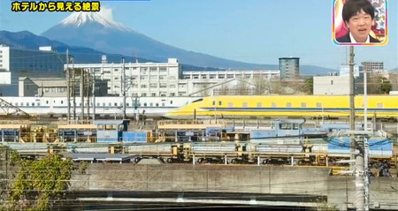 アメトーーク ドーミーイン芸人おすすめ 静岡三島の富士山と新幹線の景色