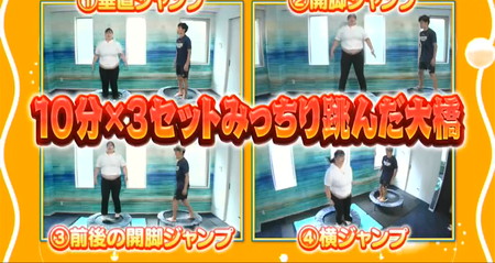 それって実際どうなの会のトランポリンの跳び方