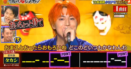 鬼レンチャン タカシはまぶしの1曲目時短