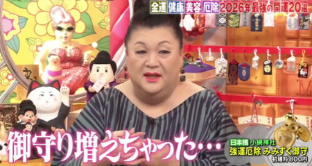 マツコの知らない世界のお守り みみずく御守