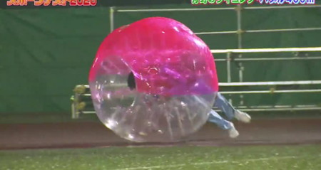 ロンハースポーツテスト2026 狩野英孝のバブル400m