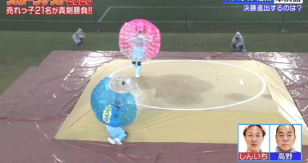 ロンハースポーツテスト2026 高野の相撲自滅