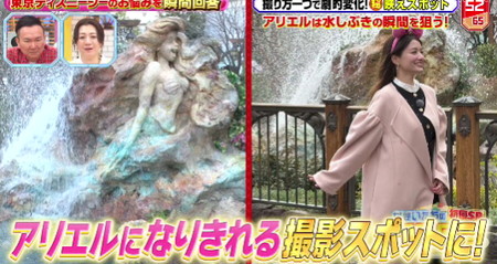 瞬間回答ディズニー編まとめ アリエルの撮影スポット