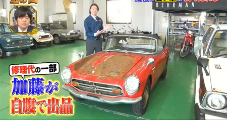 宝の山2026の旧車オークション 外見だけホンダS800のS600