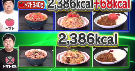 それって実際どうなの会 トマトプラスダイエットの1日目食事メニュー