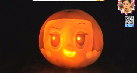 チコちゃんのかぼちゃのランタン